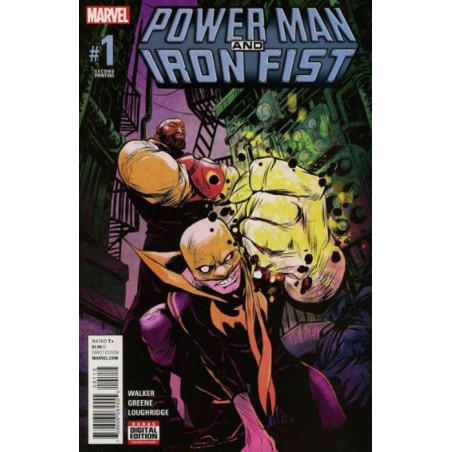 Power Man and Iron Fist Vol. 3 Issue  1-2nd print