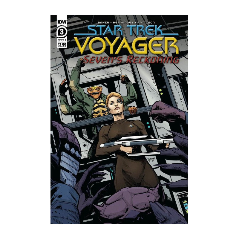 Star Trek Voyager: Seven's Reckoning  Issue 3