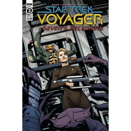 Star Trek Voyager: Seven's Reckoning  Issue 3