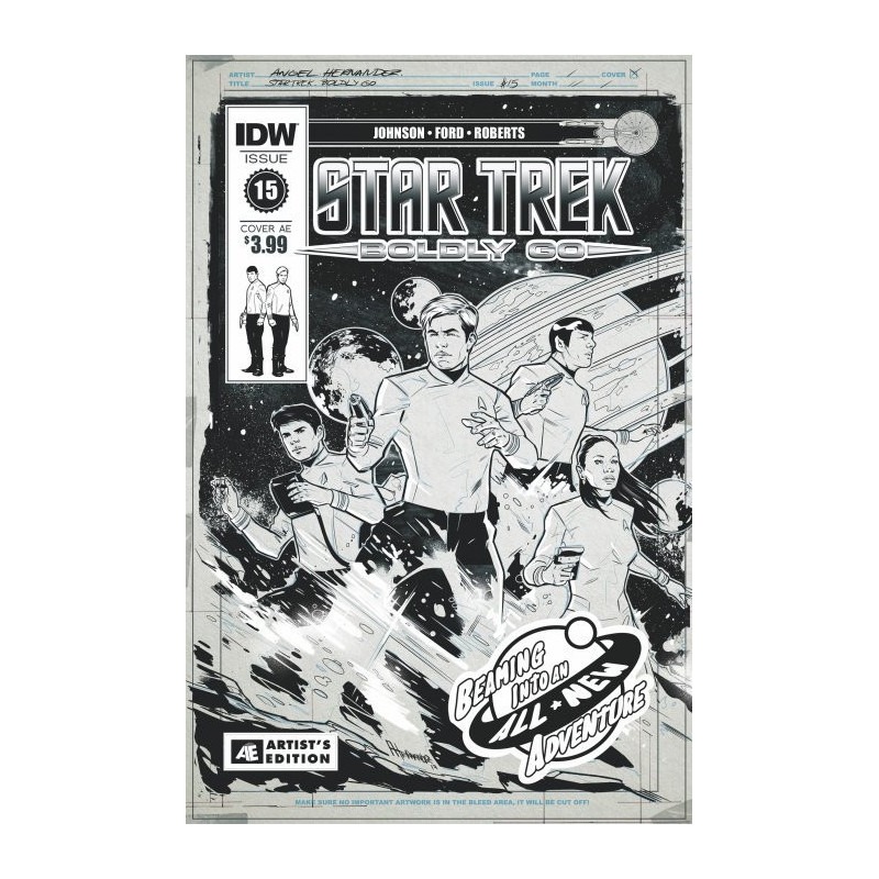 Star Trek: Boldly Go  Issue 15b Variant