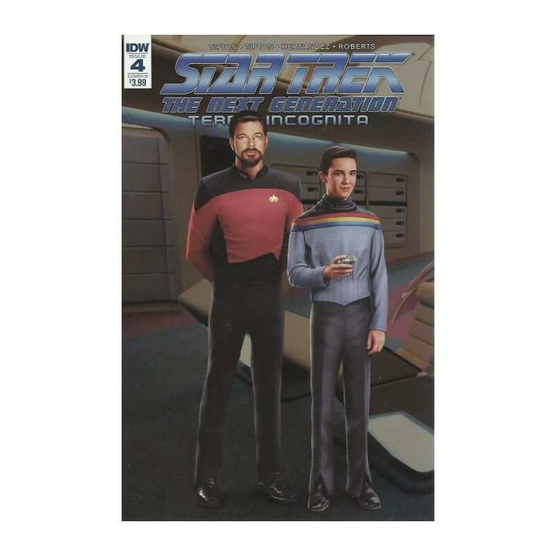 Star Trek: Next Generation - Terra Incognita  Issue 4b Variant