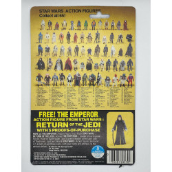 1983 Star Wars: Return of the Jedi - Lando Calrissian Skiff Guard Disguise with Backer