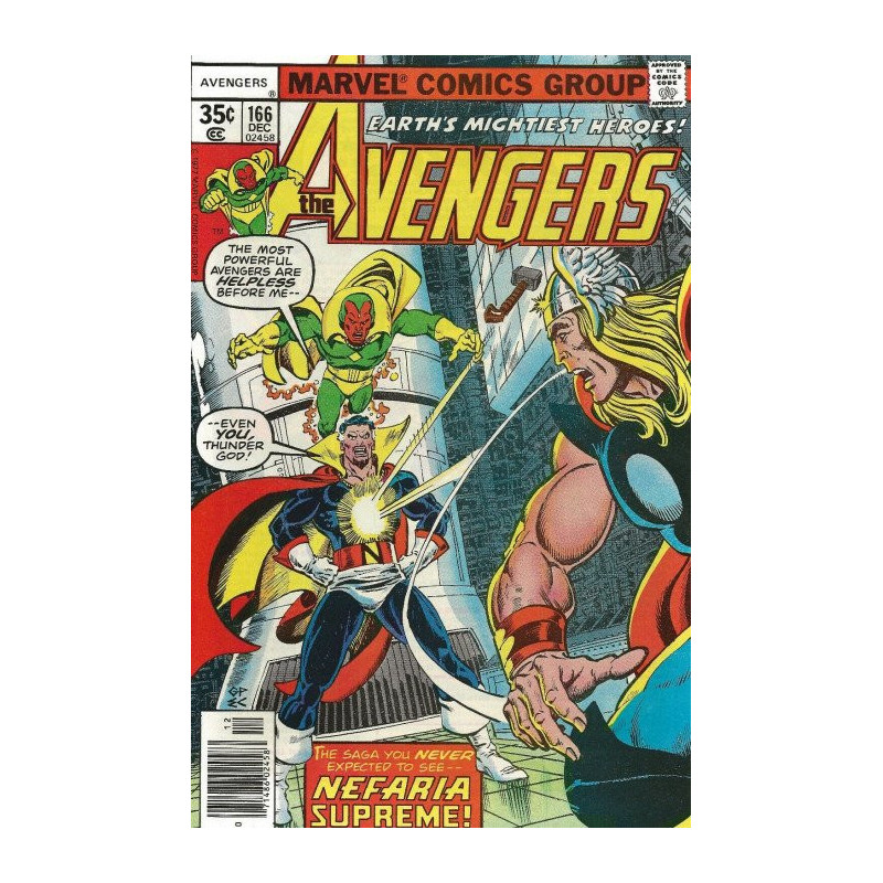 The Avengers Vol. 1 Issue 166