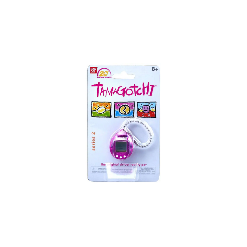 Tamagotchi 20th Anniversary Series 2 Purple and Pink Virtual Pet Toy