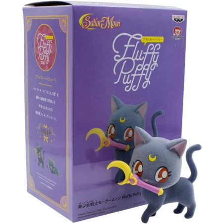 Fluffy Puffy - Pretty Guardian Sailor Moon - Luna Figure (Ver. A)