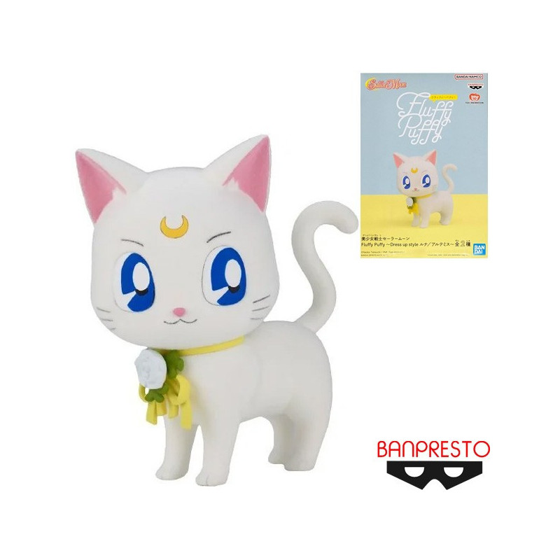 Fluffy Puffy - Pretty Guardian Sailor Moon - Artemis Figure (Dress Up Ver.)