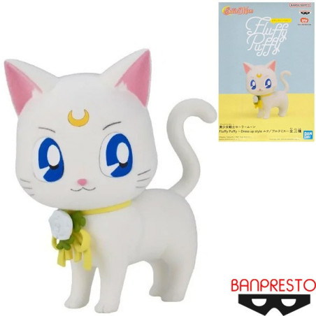 Fluffy Puffy - Pretty Guardian Sailor Moon - Artemis Figure (Dress Up Ver.)
