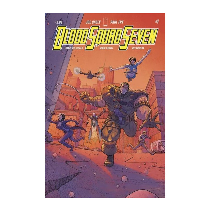 Blood Squad Seven Issue 1c Variant
