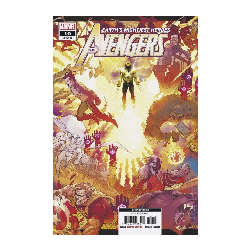 Avengers Vol. 7 Issue 10 - 2nd print Variant