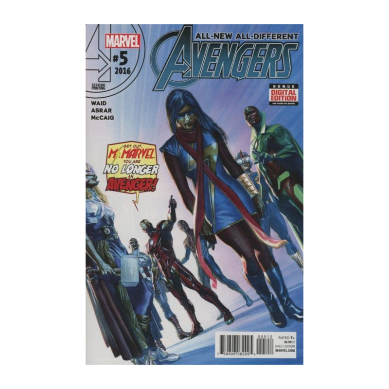 All-New All-Different Avengers  Issue 5 - 2nd print Variant