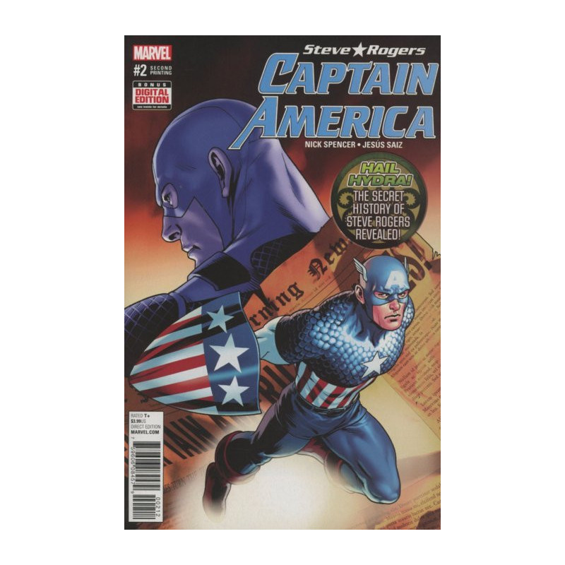 Captain America: Steve Rogers  Issue 2 - 2nd print