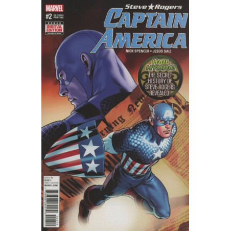 Captain America: Steve Rogers  Issue 2 - 2nd print