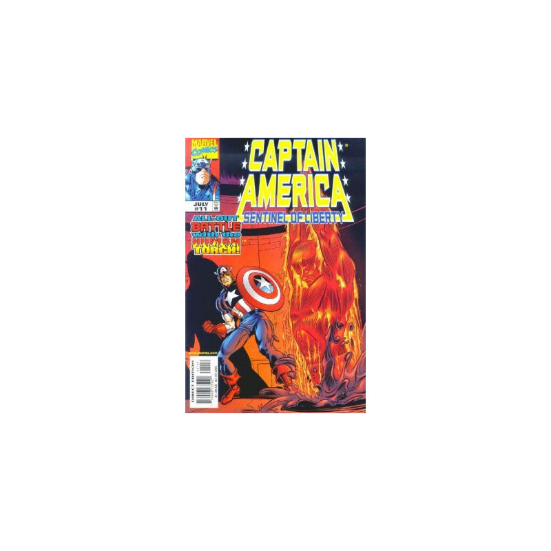 Captain America: Sentinel of Liberty Vol. 1 Issue 11