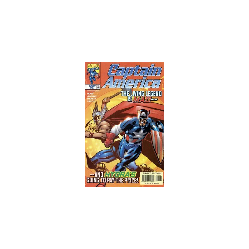 Captain America Vol. 3 Issue  5