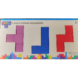 Tetris 3-Pack Stress Squeezers