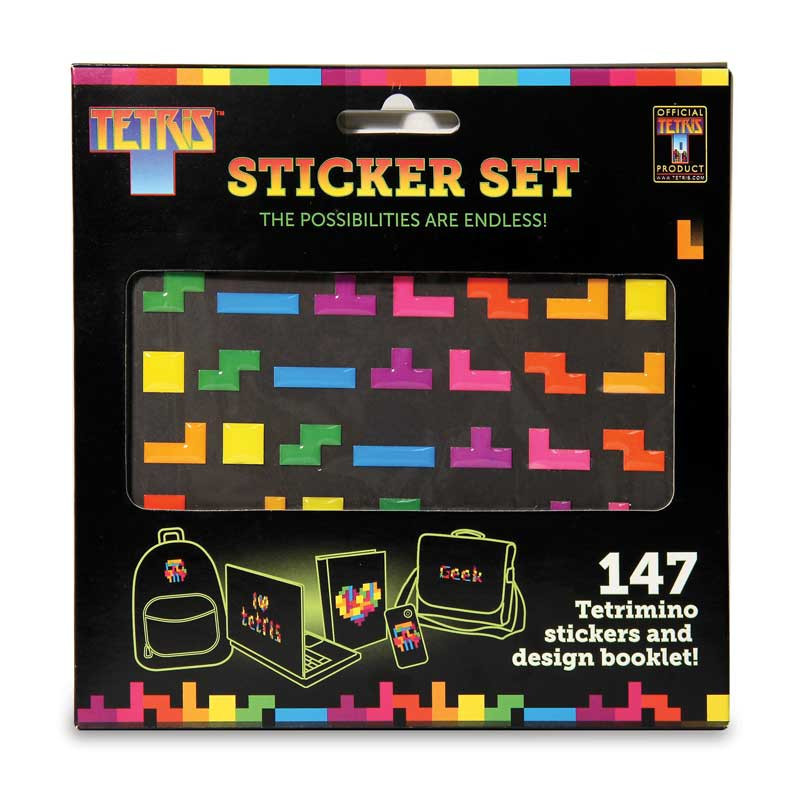 Tetris Sticker Set