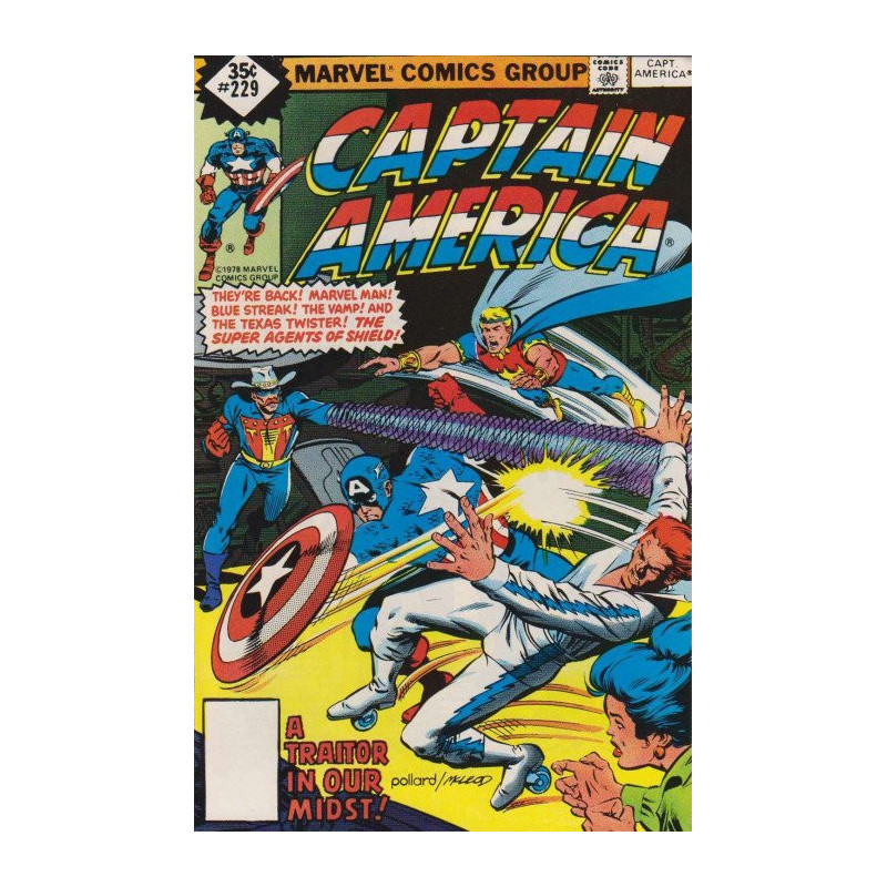 Captain America Vol. 1 Issue 229whitman