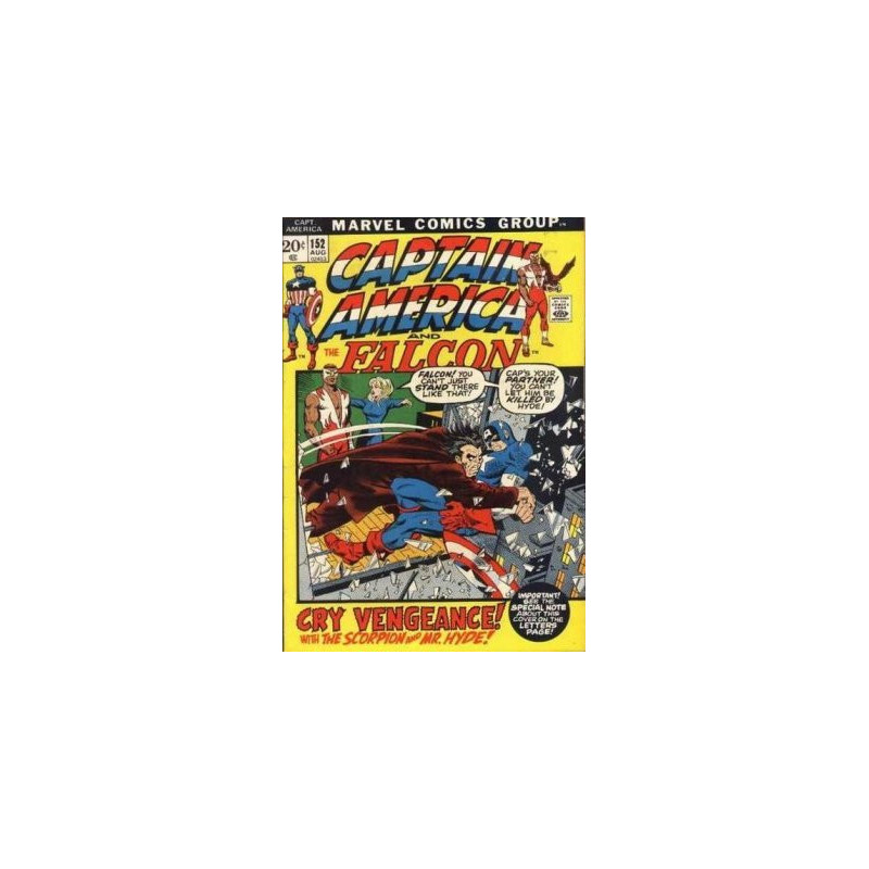 Captain America Vol. 1 Issue 152