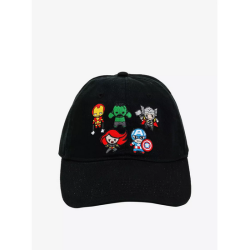 Avengers Chibi Characters Dad Cap