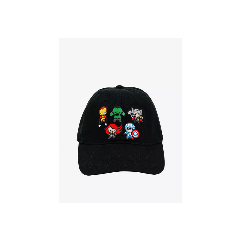 Avengers Chibi Characters Dad Cap