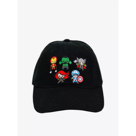 Avengers Chibi Characters Dad Cap