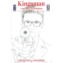 Kingsman: The Red Diamond  Issue 1b Variant