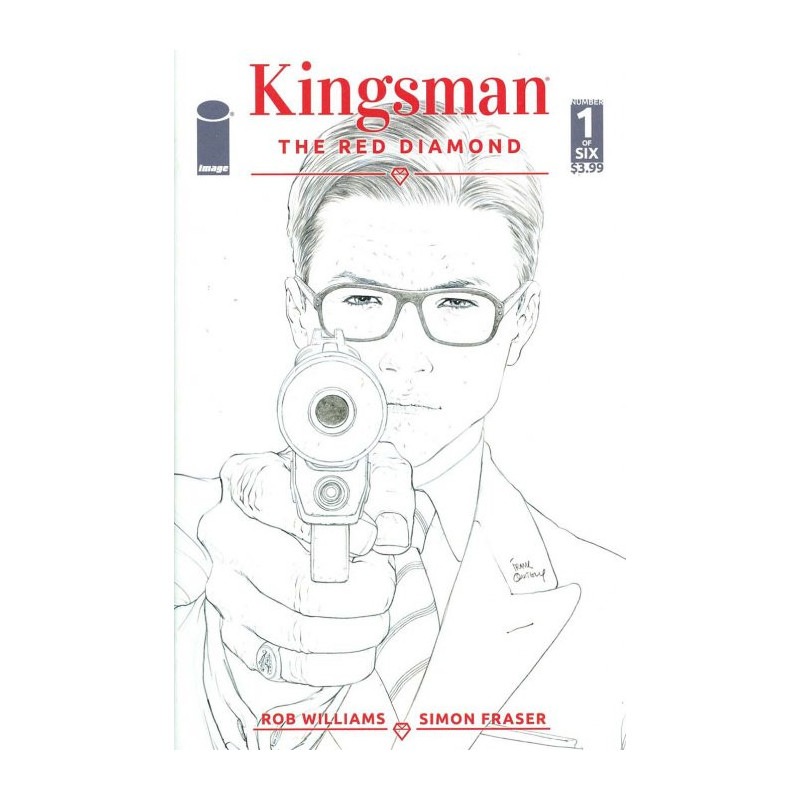 Kingsman: The Red Diamond  Issue 1b Variant