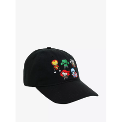 Avengers Chibi Characters Dad Cap