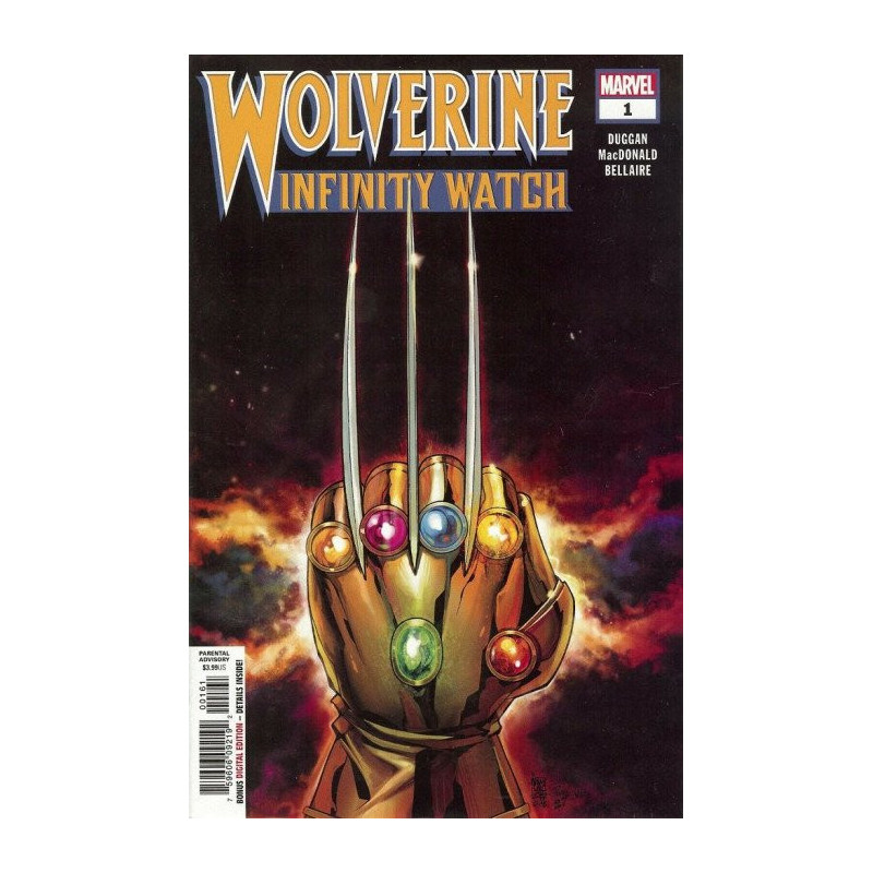 Wolverine: Infinity Watch  Issue 1w-a Variant