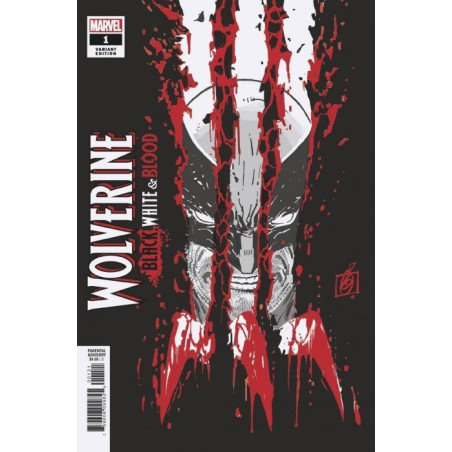 Wolverine: Black White & Blood Issue 1b Error Variant