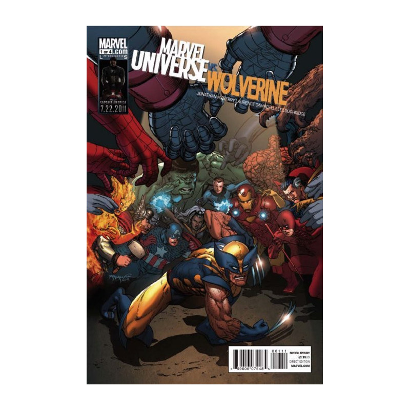 Marvel Universe vs Wolverine Mini Issue 2