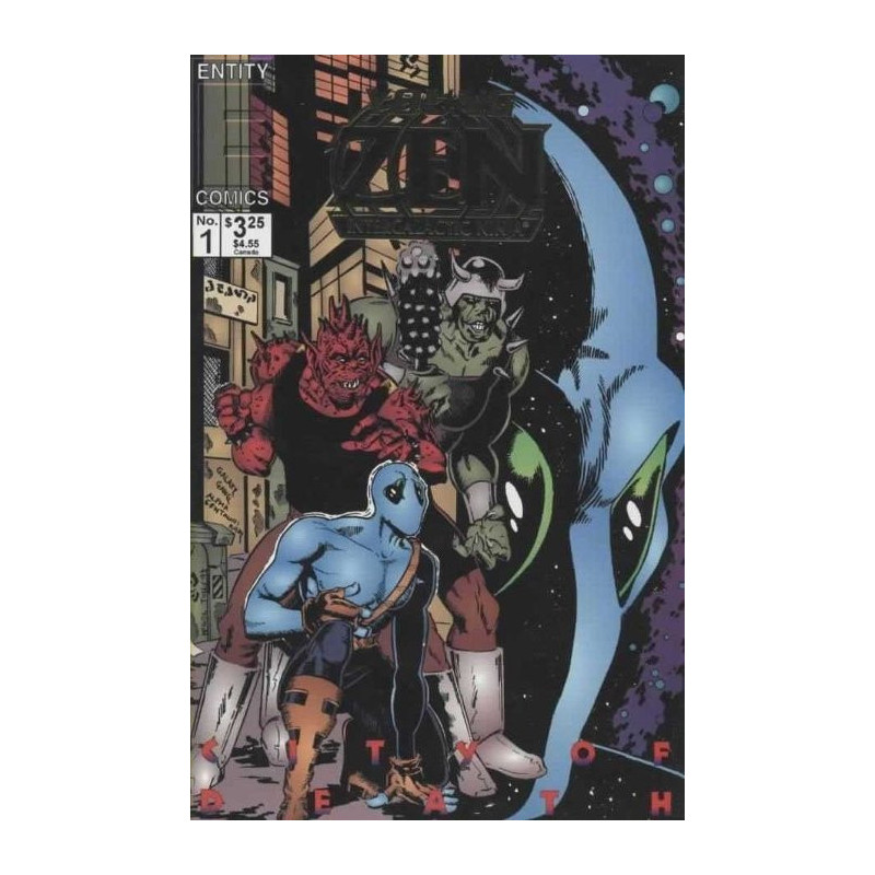 Young Zen Intergalactic Ninja: City of Death One-Shot Issue 1