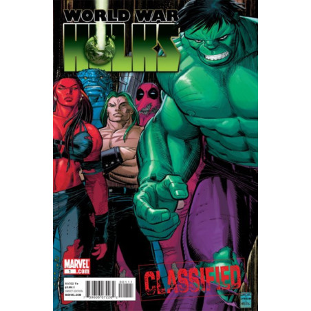 World War Hulks: Classified Issue 1