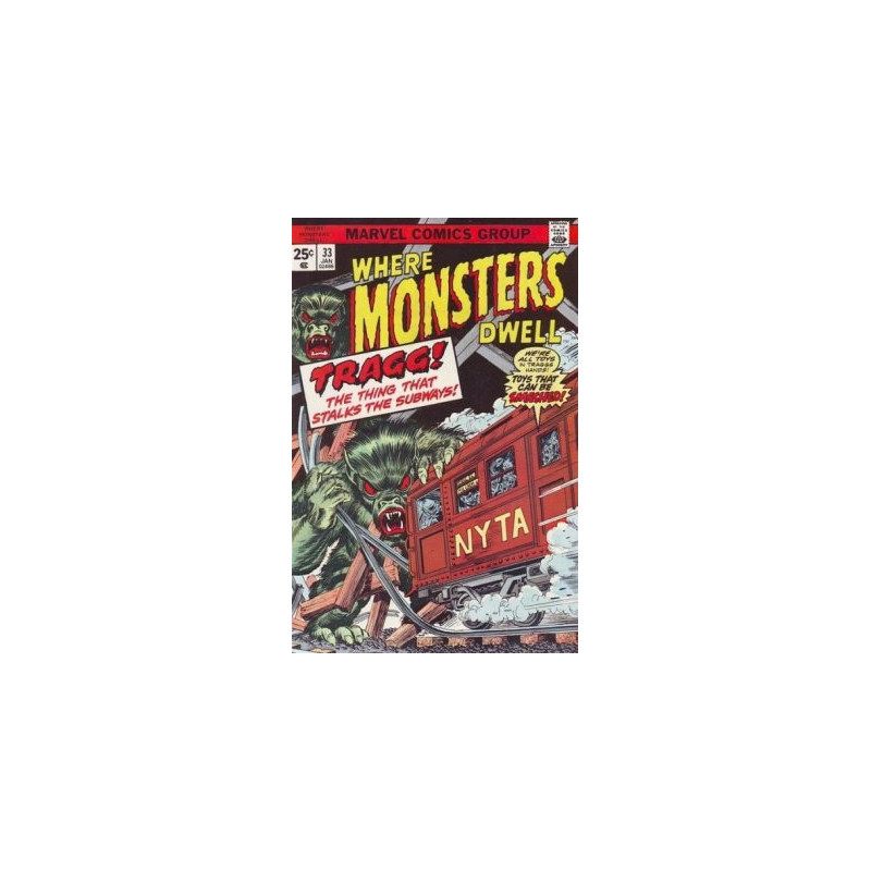 Where Monsters Dwell Vol. 1 Issue 33