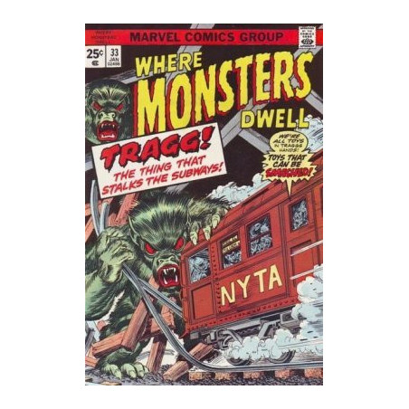 Where Monsters Dwell Vol. 1 Issue 33