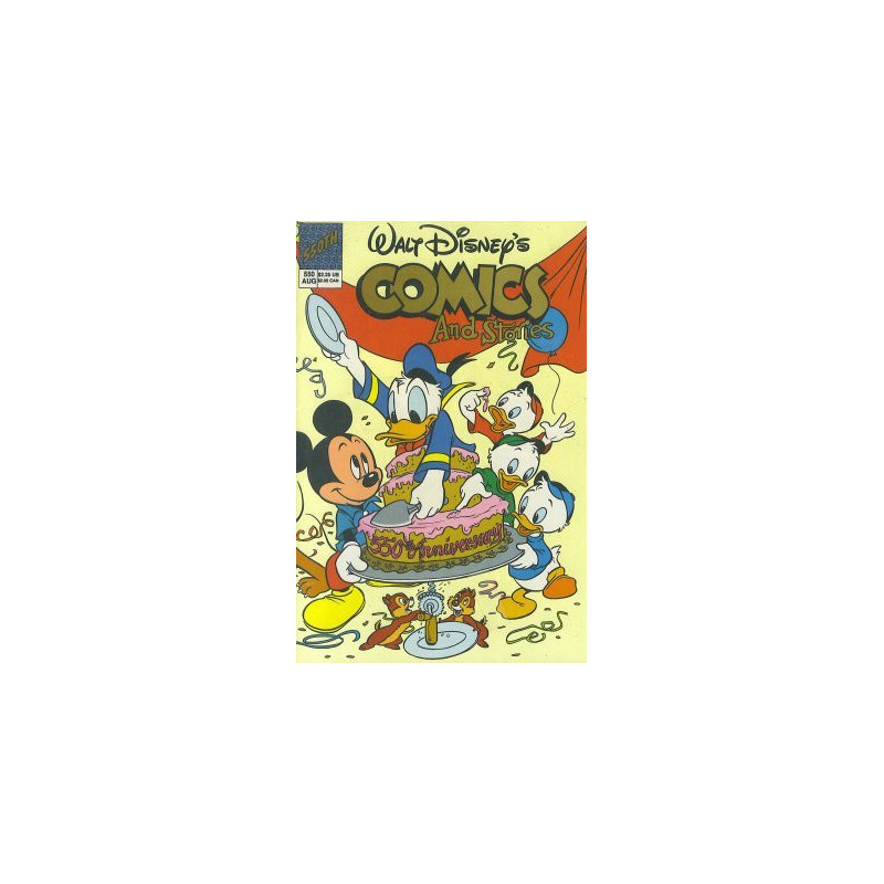 Walt Disney's Comics and Stories Issue 550
