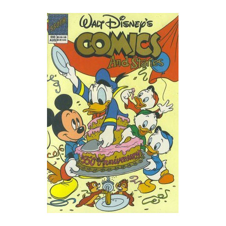 Walt Disney's Comics and Stories Issue 550