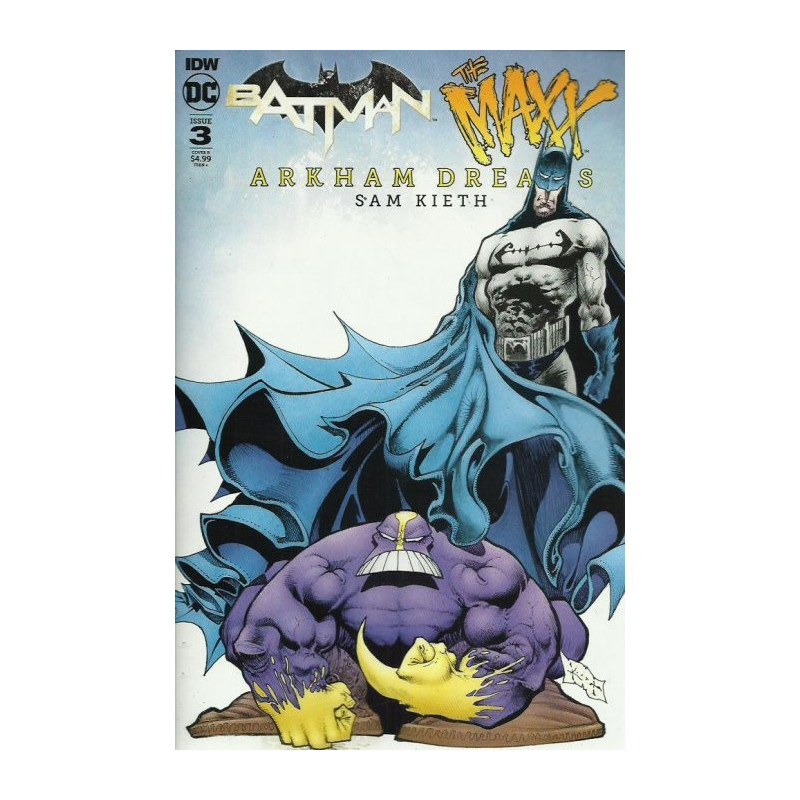 Batman / The Maxx: Arkham Dreams Mini Issue 3b Variant