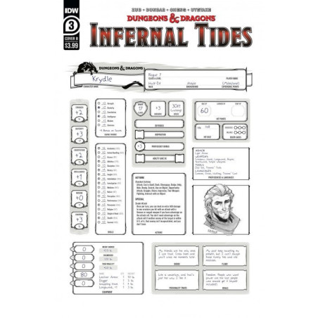 Dungeons & Dragons: Infernal Tides Issue 3b Variant