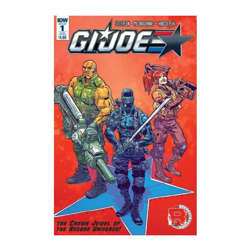 G.I. Joe Vol. 5 Issue 1sub-a Variant