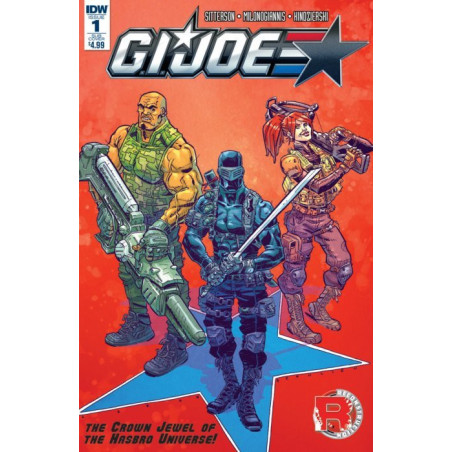G.I. Joe Vol. 5 Issue 1sub-a Variant