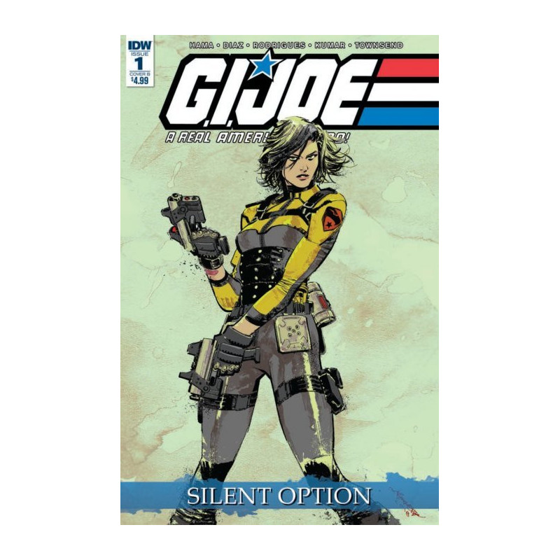 G.I. Joe: A Real American Hero - Silent Option Mini Issue 1b Variant