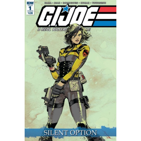 G.I. Joe: A Real American Hero - Silent Option Mini Issue 1b Variant