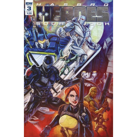 Hasbro Heroes: Sourcebook  Issue 3
