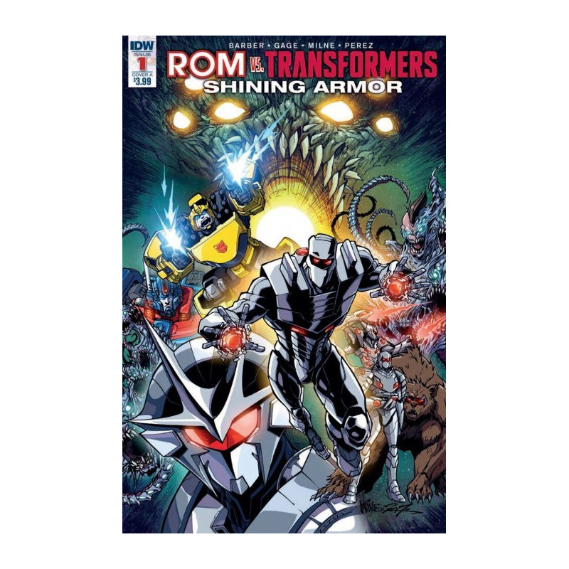 ROM vs Transformers: Shining Armor  Issue 1