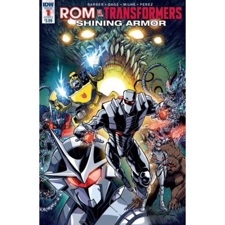 ROM vs Transformers: Shining Armor  Issue 1