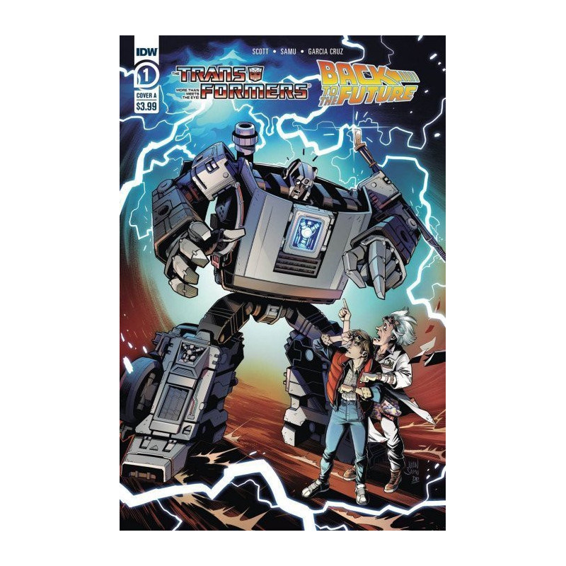 Transformers / Back to the Future Mini Issue 1