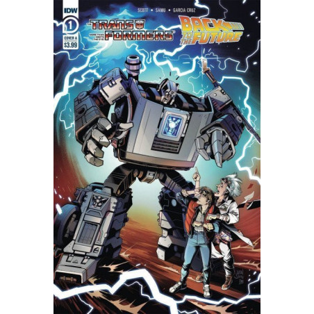 Transformers / Back to the Future Mini Issue 1