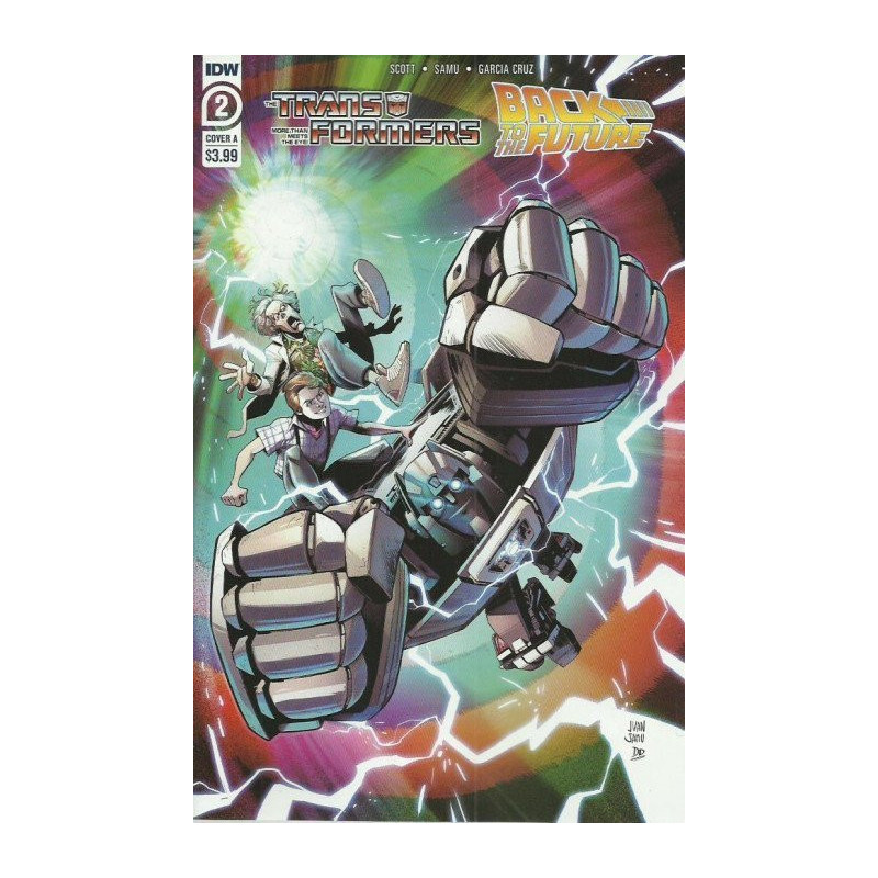 Transformers / Back to the Future Mini Issue 2