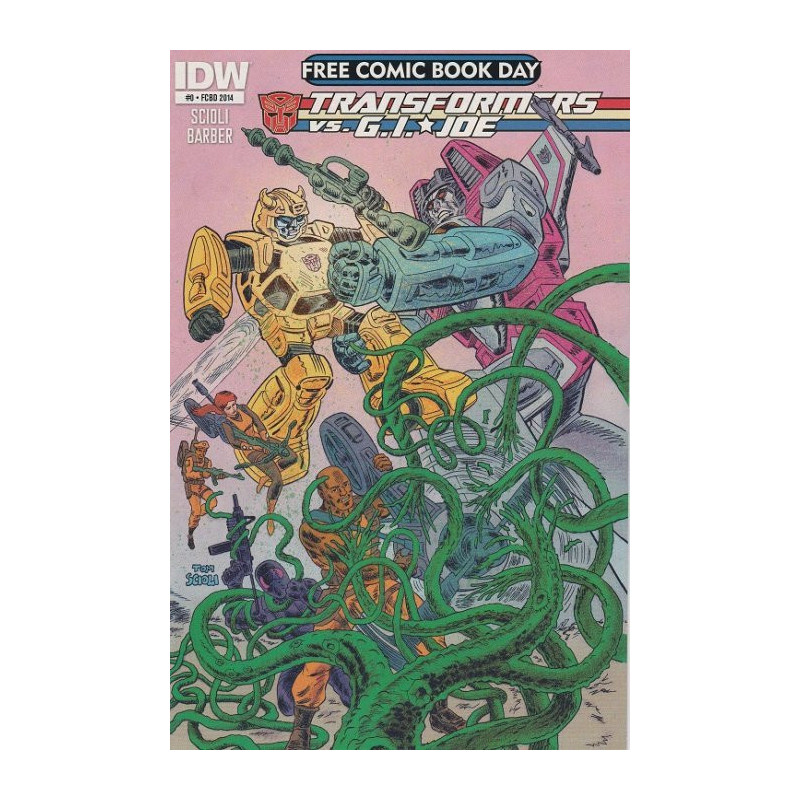 Transformers vs G.I. Joe  Issue 0